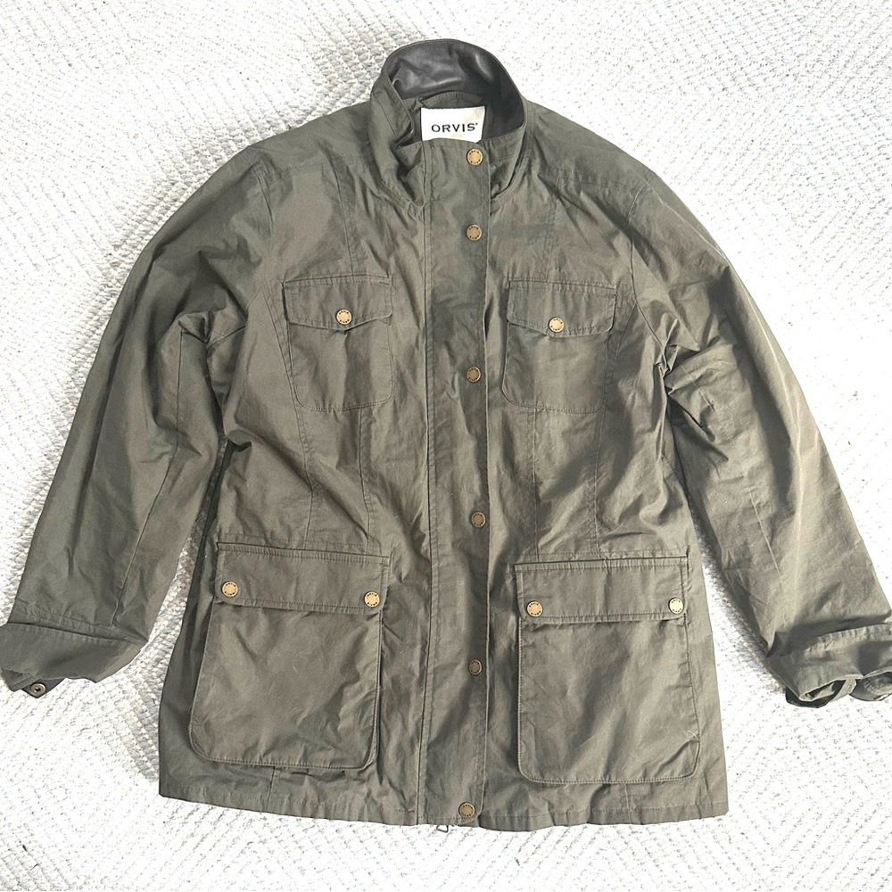 Orvis waxed cotton Scotland waxed by Halley Stevensons. Large